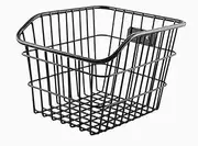 Black Bicycle Dog Seat, Cat Mountain Cage, Rear Dog Walking Safety Seat, Car Seat, Pet Dog Basket, Steel Wire Material, Strong And Durable, Anti-abrasion, Anti-corrosion, Strong Endurance(Black Basket