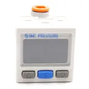 SMC ZSE30A-N7L-B Vacuum Switch PNP Out, ø1/4in One-Touch, 12-24VDC, 0 to -101kPa