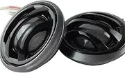 Car Audio Component Car Audio Refitting Silk Film High-Frequency Sound Quality Tweeter 2.5-inch Tweeter Speaker Kit with Capacitor Tweeters