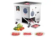 VEVOR Electric Meat Cutter Machine 1100W Commercial Meat Slicer Cutting Machine