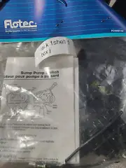 Flotec FP0018-7D Top Mount Sump Pump Pedestal Float Switch Heavy Duty Black NEW