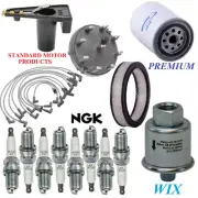 Tune Up Kit Filters Cap Wire Spark Plugs For FORD BRONCO V8 5.0L 1981 (for: Ford)