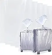 Extra Large Gaint Transparent Plastic Storage Bags, Pack of 5 Giant Storage Bags, Reusable Moving Bags for Large Plush Toys, Luggage, Suitcase, Clothing (100 x 150 cm)