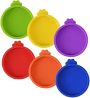 Elastic Silicone Jar Lids Sealed Food Can Covers for Pet Dog Cat Food Yogurt Jars Bowl Lid