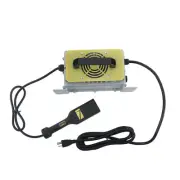 36V 18A Battery Charger For E-Z-GO TXT Golf Carts IP67 Waterproof D-Type Plug