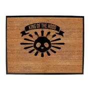 King Of The Hood - Funny Novelty Doormat Man Cave Floor mat