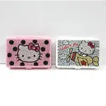 【文具斷捨離】雜貨-二手-亮片HELLO KITTY文具小物收納盒/糖果盒/飾品收納盒