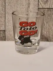 Vintage Shot Glass Go Toto Go Wizard of Oz The Resort New Only Displayed