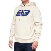 100% Brad Binder 33 Pullover Kangaroo Pocket Hoodie Oatmeal (Sm, White Oatmeal)