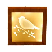 Dimming Warm White Light Photo Frame Led Decoration