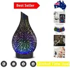 Essential Oil Diffuser 120ML Aroma Ultrasonic Humidifier with Handmade Glass ...