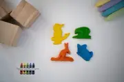 Aussie Crayon Pack- Kangaroo, Koala, Wombat, Kookaburra