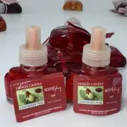 NEW Yankee Candle ScentPlug Refill Cranberry Pear NWT Air Freshener Fragrance