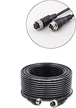 10M/32.81FT Car reversing Camera Extension Cable Double Shielded, Oxygen Free Copper, Used for Driving Record Vehicle reversing Camera, Suitable for use in Truck, RV, Engineering Vehicle Cameras