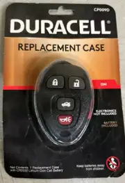 Duracell CP009D Replacement Key Fob Case for GM W/ CR2032 Battery NEW