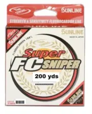 Sunline Super FC Sniper Fluorocarbon 16 lb 200 yards clear