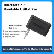 Wireless Bluetooth Receiver 3.5mm AUX Audio Stereo Music Home Car Adapter