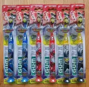 6x Kids Power Rangers Toothbrushes Soft One Minute Flashing Timer Light RARE New