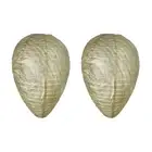2 Pcs Wasp Nest Decoy Wasp Deterrent for Outdoor Hanging, Home and Garden A Y9S8