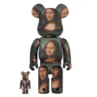 在飛比找Yahoo!奇摩拍賣優惠-全新 Bearbrick 400% + 100% Mona 