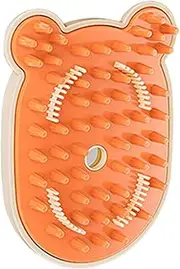 Dog Steam Brush - Grooming Double Combs Steam Rechargeable Comb - Smart Massage Electric Portable Shedding Tool Anti Static Long Haired Pet Vet
