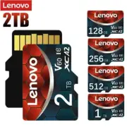 Lenovo Memory Card 1TB 2TB High Speed Micro TF SD Card 512GB SD Card V60 U3 TF