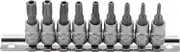 BGS 2165 | Bit Insert Set | 6.3 mm (1/4 inch) | T-Profile (for Torx) with Bore T10 - T50 | 9 Pieces