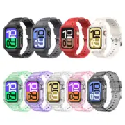 One-piece TPU Rubber Strap Sport Band + Case for Apple Watch Series 10 42mm 46mm