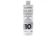 Clairol Pure White 10 Volume Creme Developer by Clairol for Unisex - 16 oz Lightener