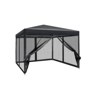 Gazebo Pop Up Marquee 3X3 Wedding Side Mesh Wall Outdoor Gazebos