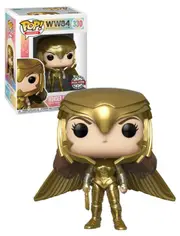 Funko POP Wonder Woman WW84 Golden Armor (Metallic) #330 Vinyl Figure