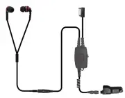 Earphone Connection SNAKE Quick Release Ipod-Style Earpiece for Motorola APX