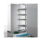 Shearer Space Pull Out 600Mm Cabinet 1720 To 2020Mm Adjustable Height