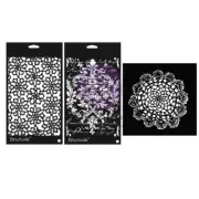 Shabby Romantic | Stencil Set of 3 | Finnabair Prima