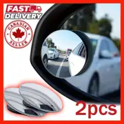 360° Adjustable Blind Spot Mirror HD Convex Rear View Wide Angle Glass Mirror