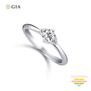 彩糖鑽工坊 GIA 鑽石 30分 F/SI2 EX 車工 鑽石戒指