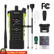 HAMGEEK APX-8000 12W VHF UHF Walkie Talkie Dual PTT with Mic + Programming Cable