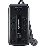 CyberPower CSP806U Professional 8 - Outlet Surge with 3000 J (CSP806U)