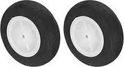 sourcing map RC Airplane Wheels 3.51" OD x 0.98" T Aircraft Sponge Wheels Foam Wheel Replacement for DIY RC Model Plane 2 Pcs