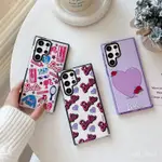 💯CASE💯卡通芭比娃娃愛心適用三星S21ULTRA手機殻GALAXY S23+防摔S22女款20PLUS