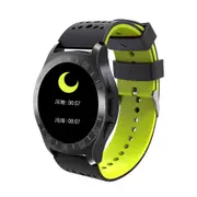 Ky009 Hr Blood Pressure Monitor Bracelet Bluetooth Calling Music Camera Smart Watch Green