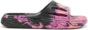[PUMA] Mens Mb.03 X Lf Slide Athletic Sandals Casual - Black, Orange, Purple