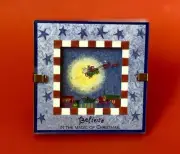 Hallmark Believe In The Magic Of Christmas Santa Picture New in Box Sm 3”