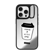 iPhone 16 Pro Mirror Ring Stand Case MagSafe Compatible WHOSMiNG - NICE DAY
