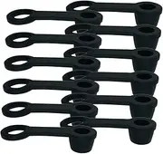 GETAJGHSD 30Pcs Rubber Screw Caps for Motorbike Brake Bleeder Durable Motorcycle Accessory to Protect Bleed Screws Grease Fittings from Dirt and Moisture