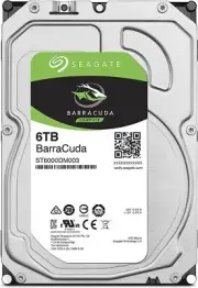 SEAGATE BARRACUDA 3.5 '6TB Built -in hard disk HDD 2 -year warranty 6GB/s 2