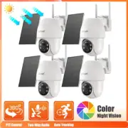 ieGeek 2K Wireless Security Camera PTZ WiFi IP Solar Powered Energy CCTV Outdoor