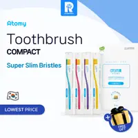 在飛比找蝦皮購物優惠-Atomy Compact Toothbrush 1set 