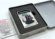 Auth ZIPPO 1997 Limited Edition GODZILLA Dynamic Model Lighter w Case No. 0018