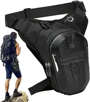 Leg Pouch for Men,Adjustable Multi-Pocket Drop Leg Pouch with Waist Belt | Motorbike Accessories for Women Men Teenagers Fitness Enthusiasts